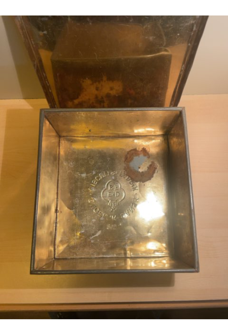Gammel Biscuits æske